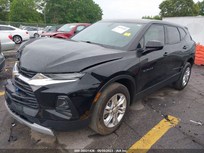 2021 CHEVROLET BLAZER LT - 3GNKBBRA6MS575980