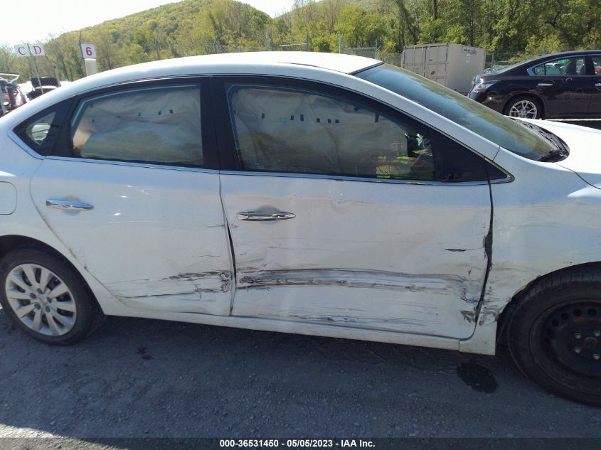 2015 NISSAN SENTRA S - 3N1AB7AP2FY333546