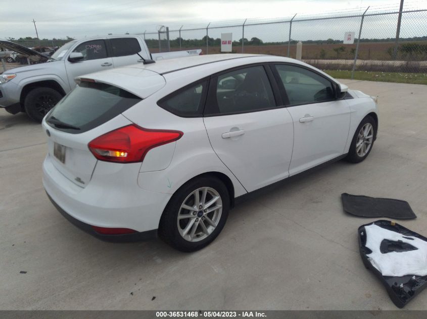 2015 FORD FOCUS SE - 1FADP3K23FL307396