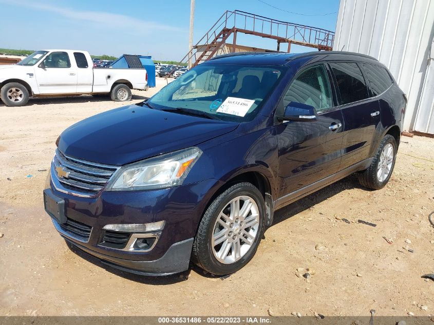 2015 CHEVROLET TRAVERSE LT - 1GNKRGKD9FJ158578