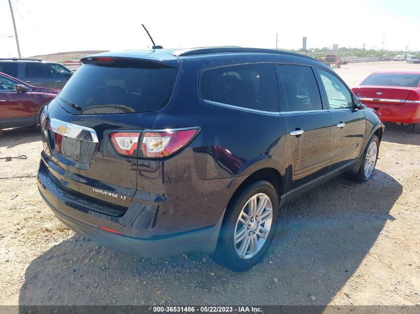 2015 CHEVROLET TRAVERSE LT - 1GNKRGKD9FJ158578
