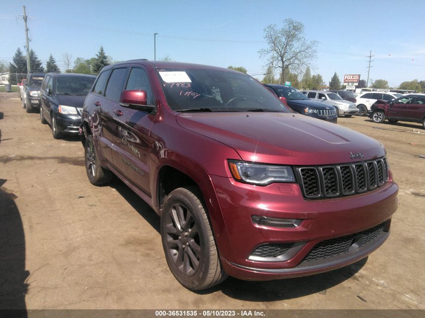 2019 JEEP GRAND CHEROKEE HIGH ALTITUDE - 1C4RJFCG6KC727483