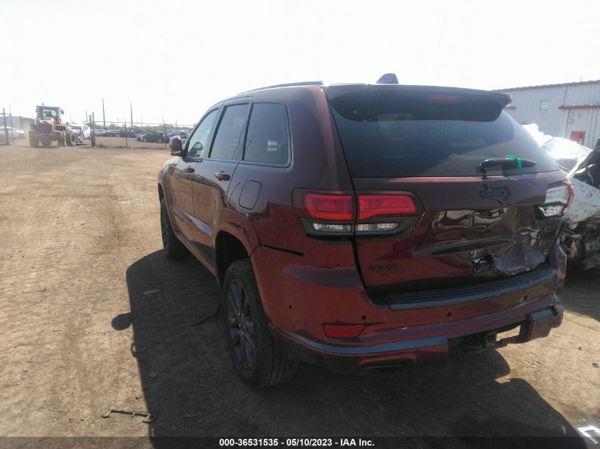 2019 JEEP GRAND CHEROKEE HIGH ALTITUDE - 1C4RJFCG6KC727483