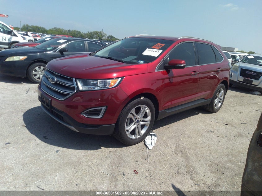 VIN 2FMPK3K90HBC02218 2017 FORD EDGE TITANIUM