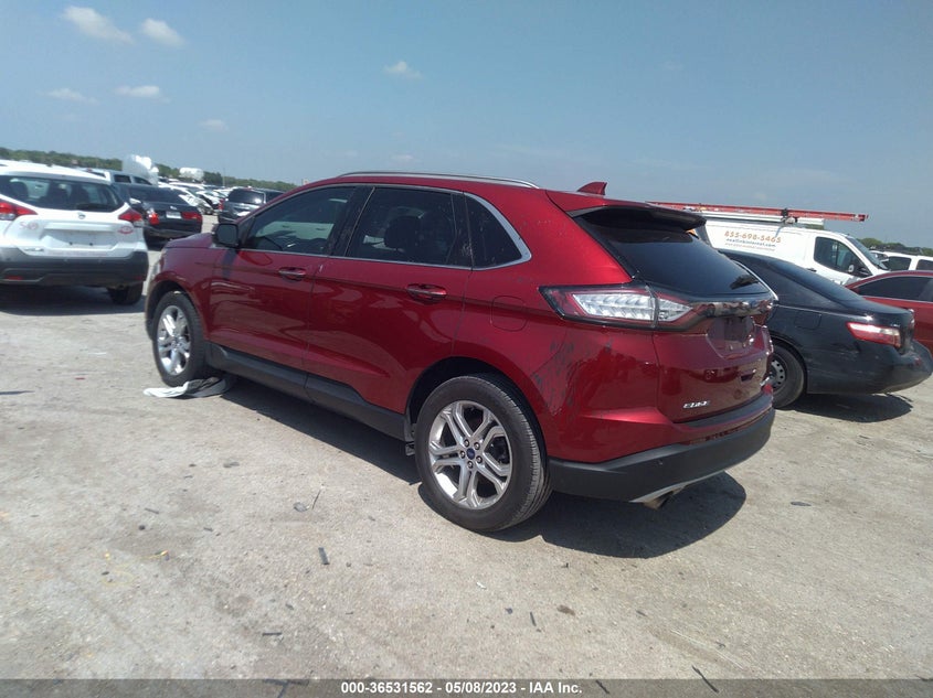 VIN 2FMPK3K90HBC02218 2017 FORD EDGE TITANIUM