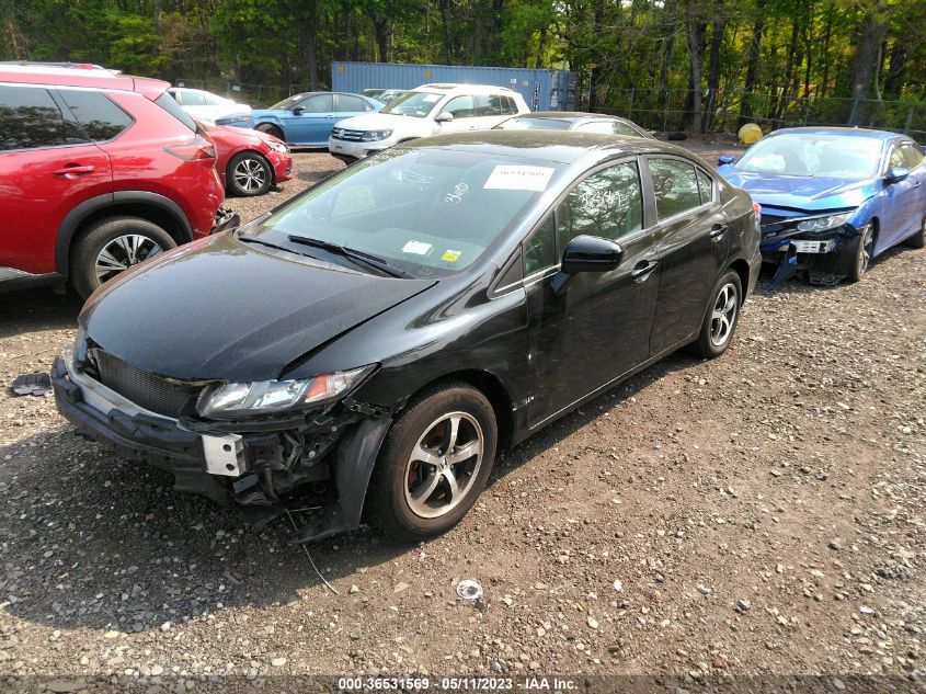 2015 HONDA CIVIC SEDAN SE - 19XFB2F74FE229883