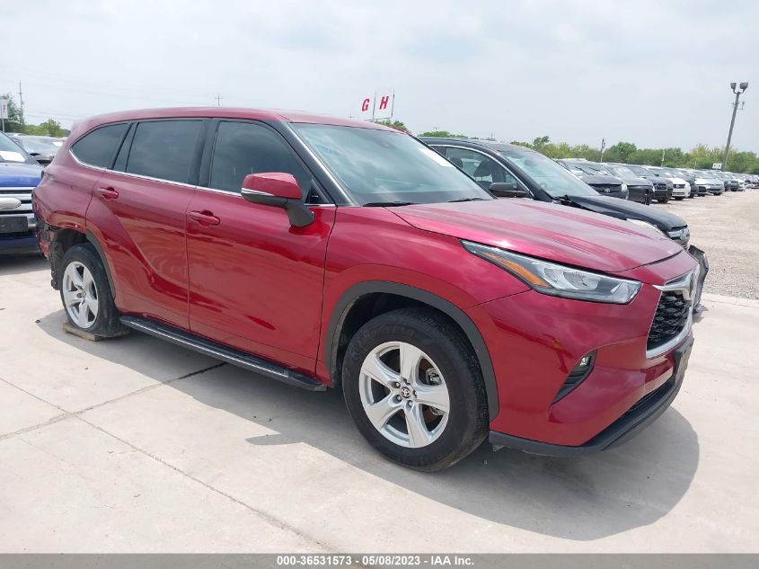 2020 TOYOTA HIGHLANDER LE/L - 5TDZZRAH4LS019321