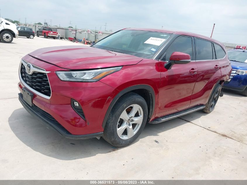 2020 TOYOTA HIGHLANDER LE/L - 5TDZZRAH4LS019321