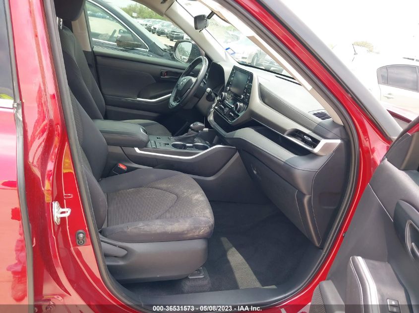 2020 TOYOTA HIGHLANDER LE/L - 5TDZZRAH4LS019321