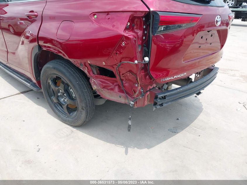 2020 TOYOTA HIGHLANDER LE/L - 5TDZZRAH4LS019321