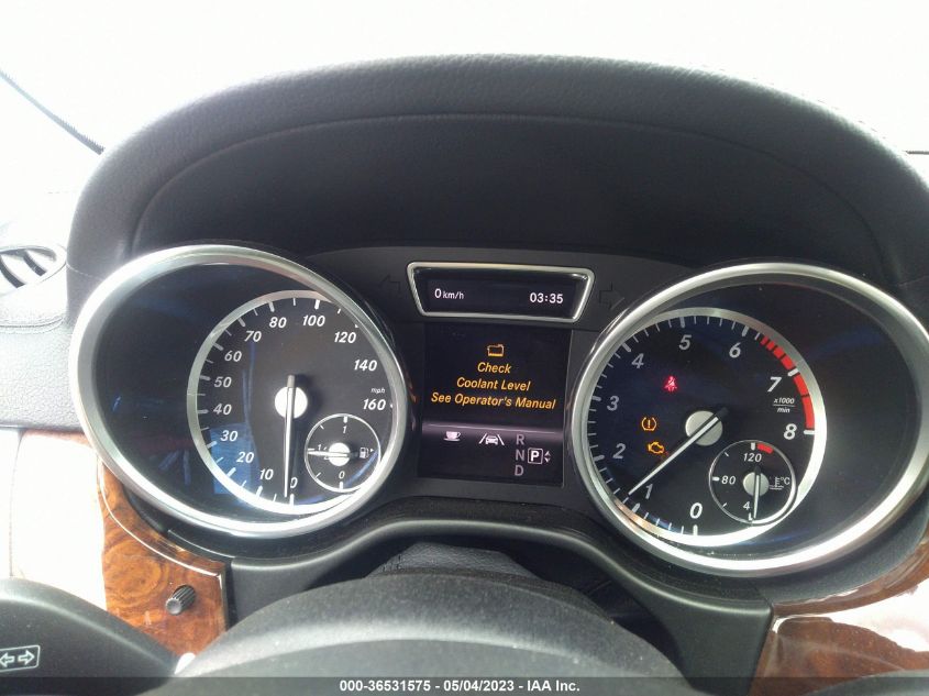 2013 MERCEDES-BENZ M-CLASS ML 550 - 4JGDA7DB0DA197136