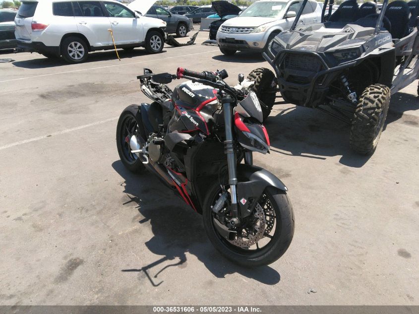 2022 DUCATI STREETFIGHTER V2 ZDMFAKYW8NB001022