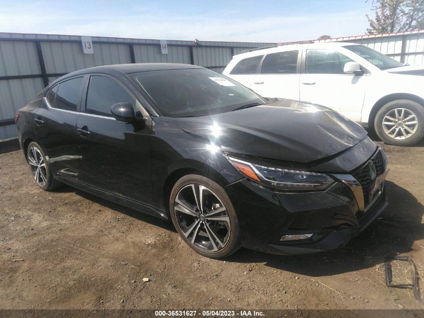 2021 NISSAN SENTRA SR - 3N1AB8DV6MY314432