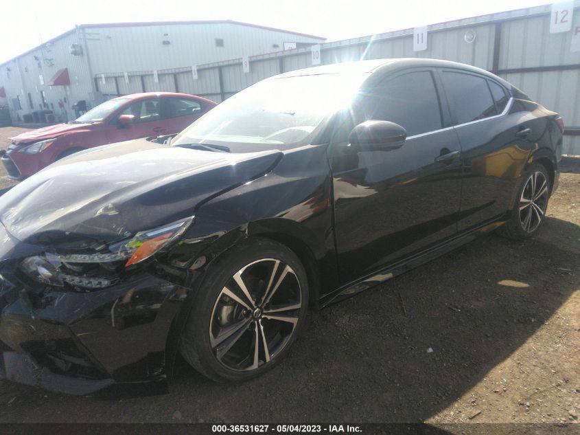 2021 NISSAN SENTRA SR - 3N1AB8DV6MY314432