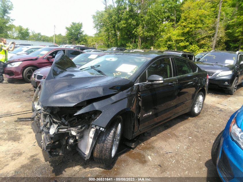 2016 FORD FUSION SE HYBRID - 3FA6P0LU8GR389295