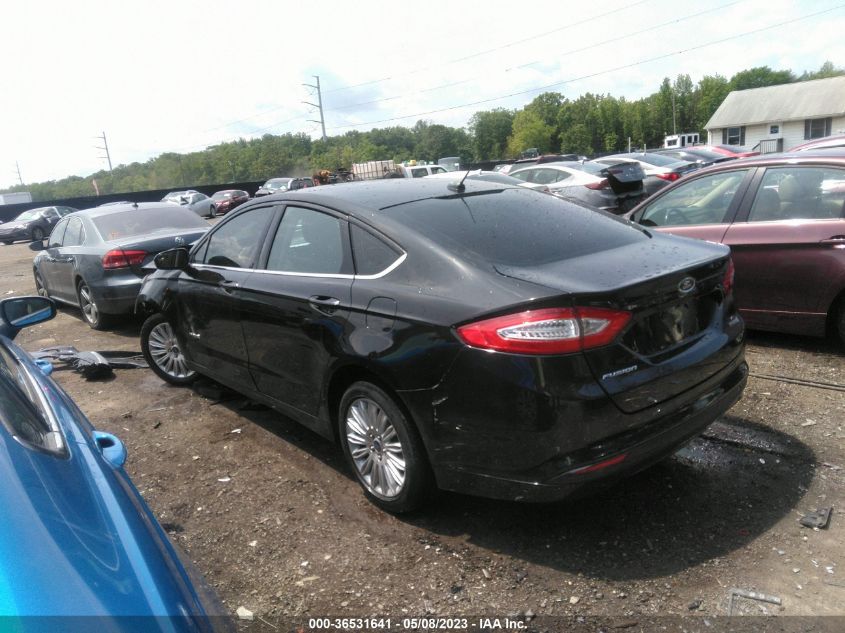 2016 FORD FUSION SE HYBRID - 3FA6P0LU8GR389295