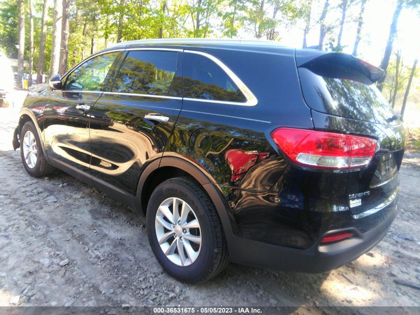 2017 KIA SORENTO LX - 5XYPG4A37HG279172