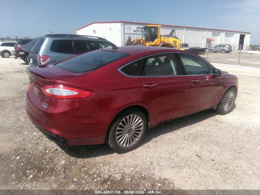 2014 FORD FUSION TITANIUM - 3FA6P0K95ER229367