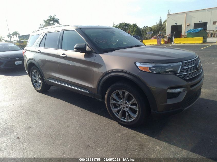 2021 FORD EXPLORER LIMITED - 1FMSK8FHXMGB03580