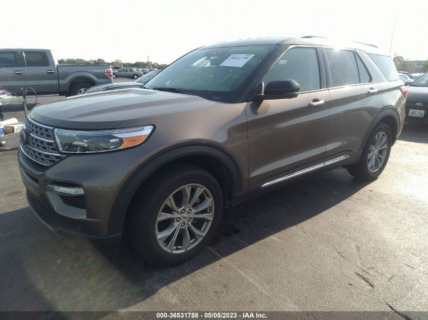 2021 FORD EXPLORER LIMITED - 1FMSK8FHXMGB03580