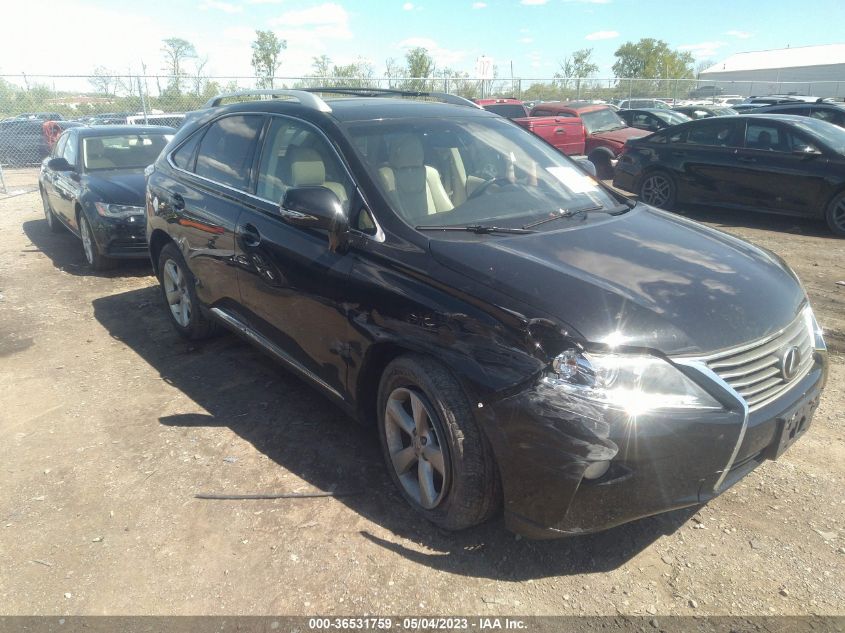 VIN 2T2BK1BA3EC250646 2014 LEXUS RX 350 no.1