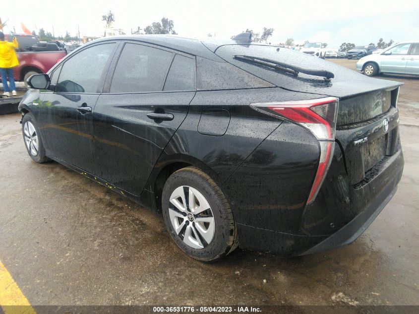 2016 TOYOTA PRIUS FOUR - JTDKARFU5G3017566