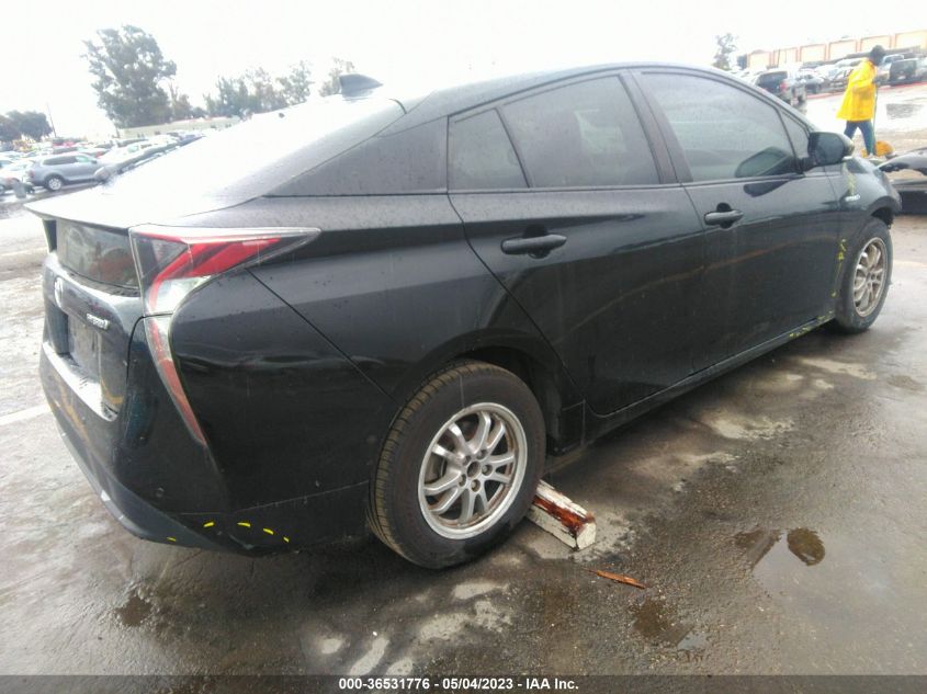 2016 TOYOTA PRIUS FOUR - JTDKARFU5G3017566