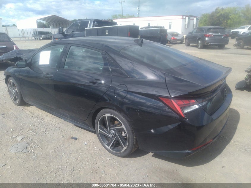VIN KMHLR4AF8NU370248 2022 HYUNDAI ELANTRA N LINE