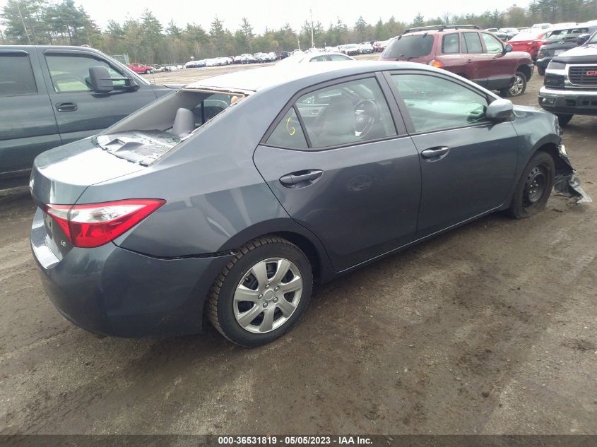 2014 TOYOTA COROLLA L/LE/S/S PLUS/LE PLUS - 5YFBURHE5EP149177