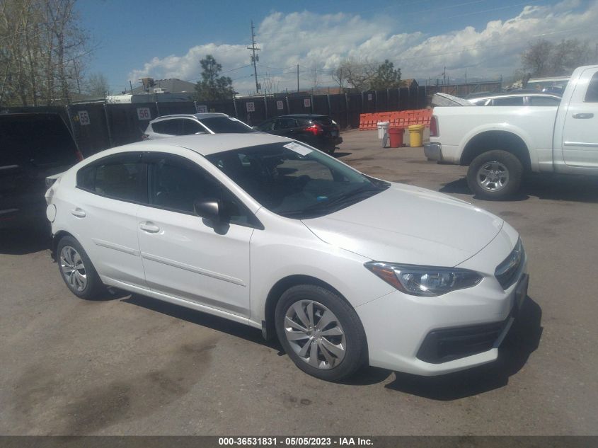 2021 SUBARU IMPREZA - 4S3GKAB62M3606484