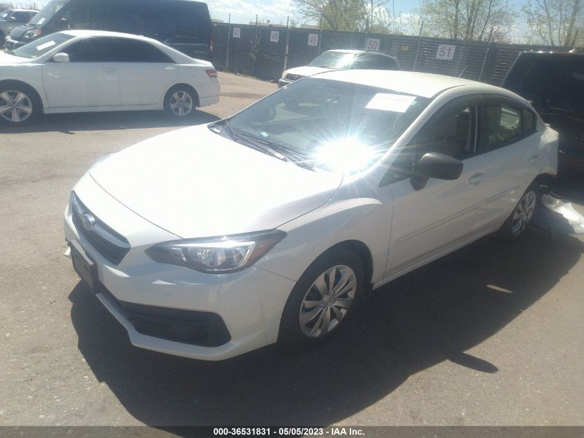 2021 SUBARU IMPREZA - 4S3GKAB62M3606484