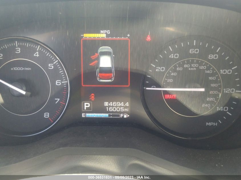 2021 SUBARU IMPREZA - 4S3GKAB62M3606484