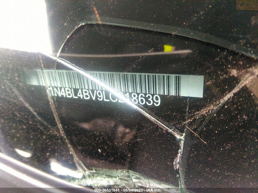 2020 NISSAN ALTIMA 2.5 S - 1N4BL4BV9LC218639