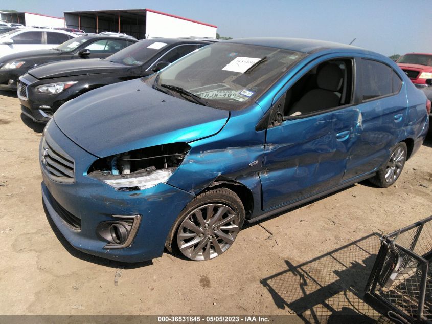 2019 MITSUBISHI MIRAGE G4 SE - ML32F4FJ2KHF13422