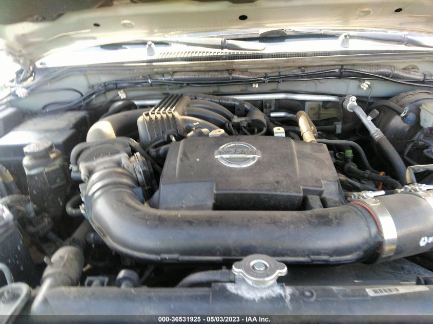 2013 NISSAN XTERRA S 5N1AN0NU6DN810111