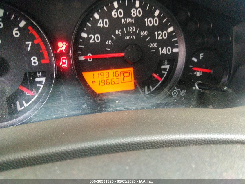2013 NISSAN XTERRA S 5N1AN0NU6DN810111