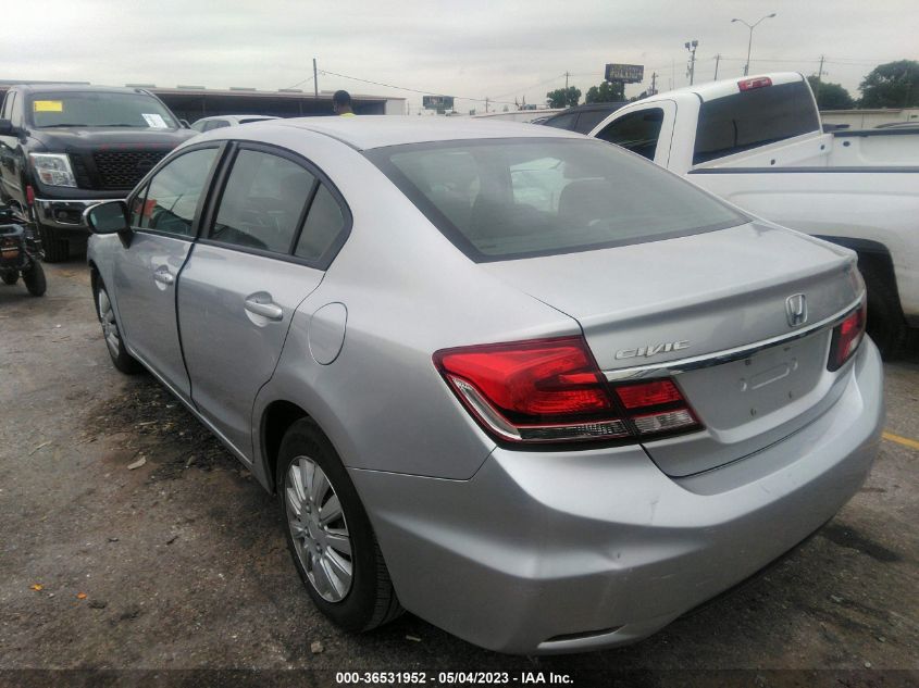 2014 HONDA CIVIC SEDAN LX - 19XFB2F50EE020699