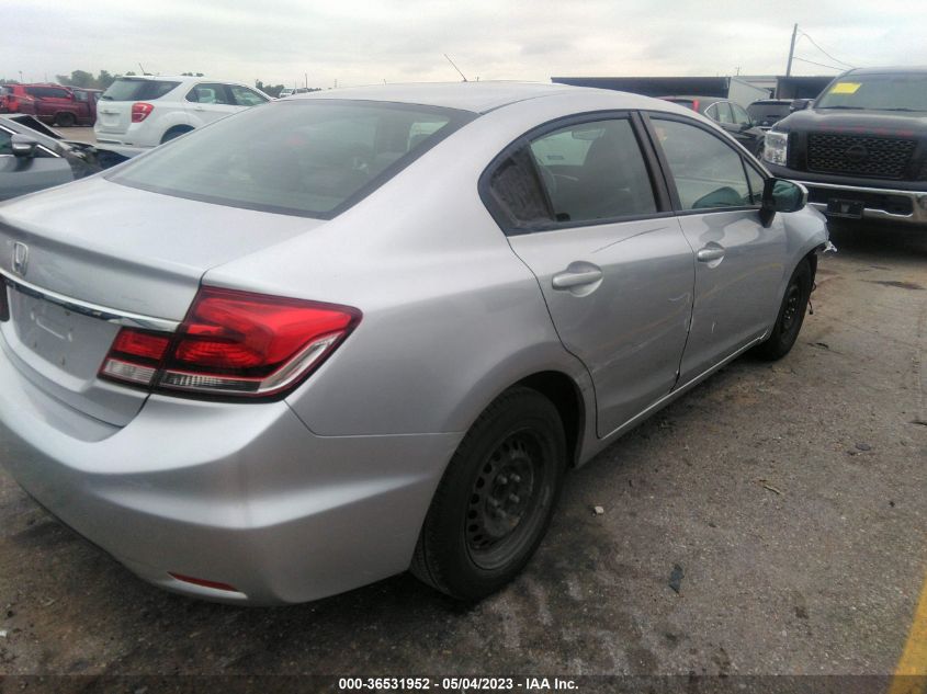 2014 HONDA CIVIC SEDAN LX - 19XFB2F50EE020699