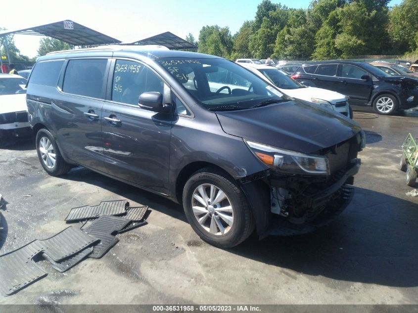 2015 KIA SEDONA LX - KNDMB5C12F6020706