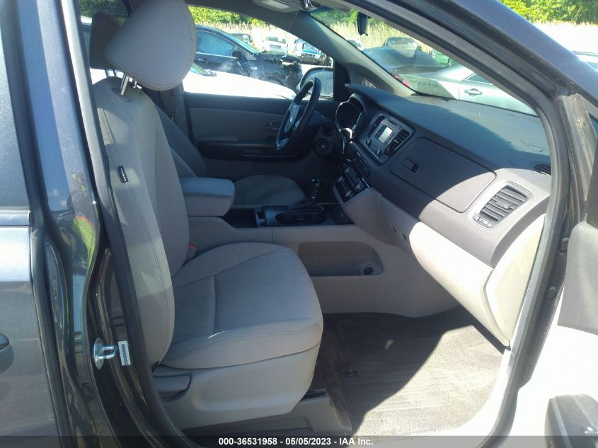 2015 KIA SEDONA LX - KNDMB5C12F6020706