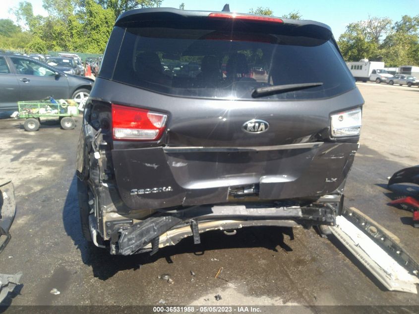 2015 KIA SEDONA LX - KNDMB5C12F6020706