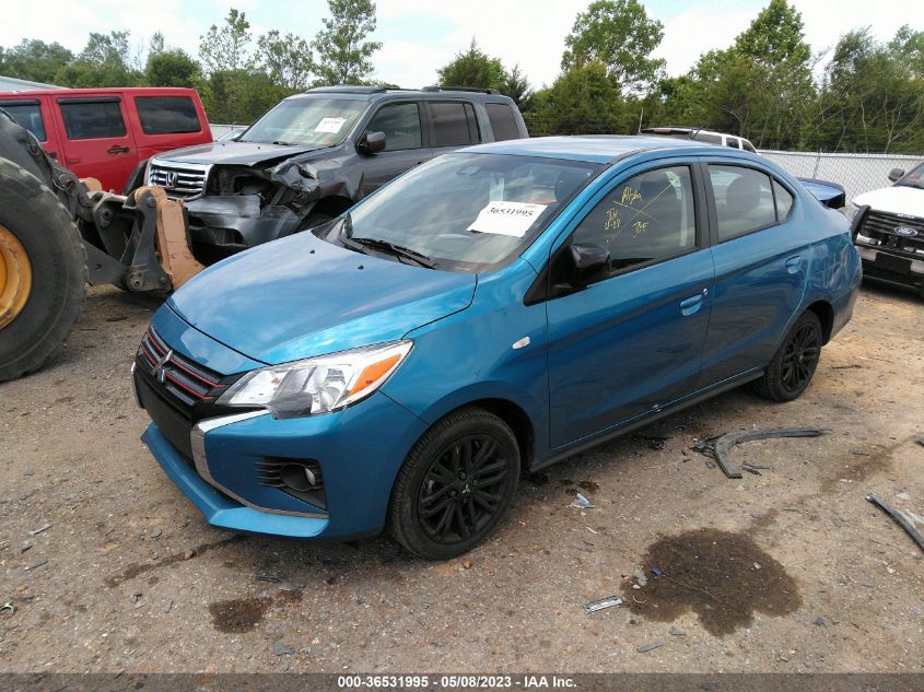 2022 MITSUBISHI MIRAGE G4 ES/LE/BLACK EDITION - ML32FUFJ5NHF09501
