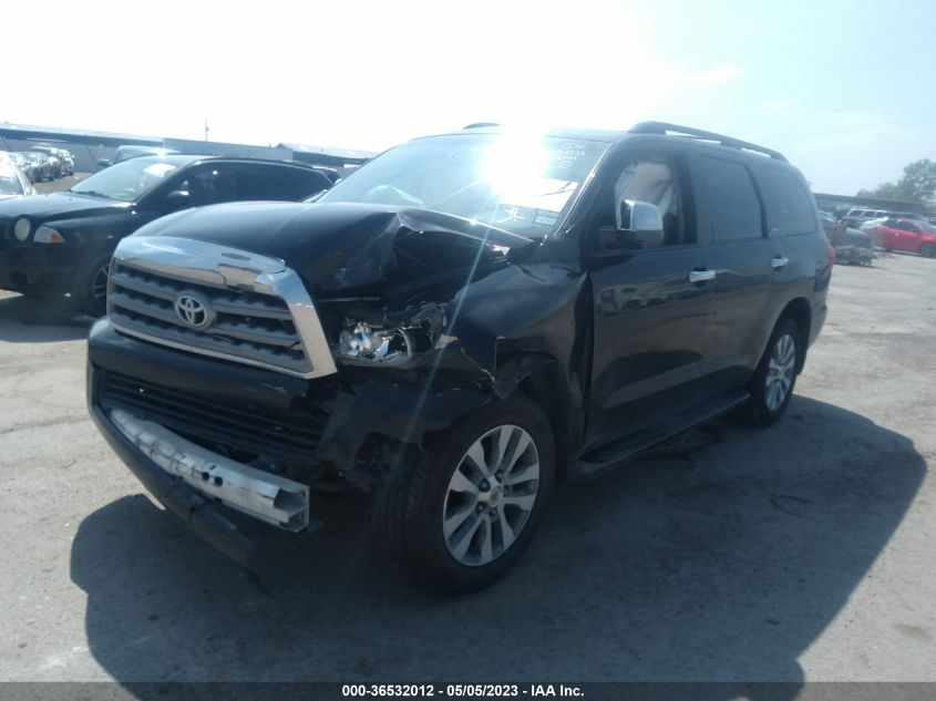 2016 TOYOTA SEQUOIA LIMITED - 5TDKY5G11GS065413