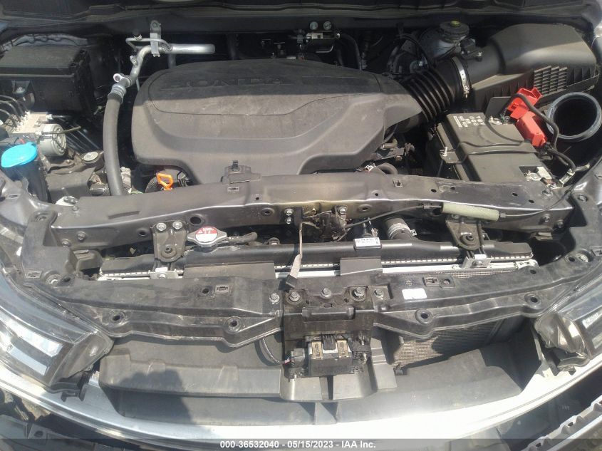 2022 HONDA ODYSSEY EX-L - 5FNRL6H77NB040443