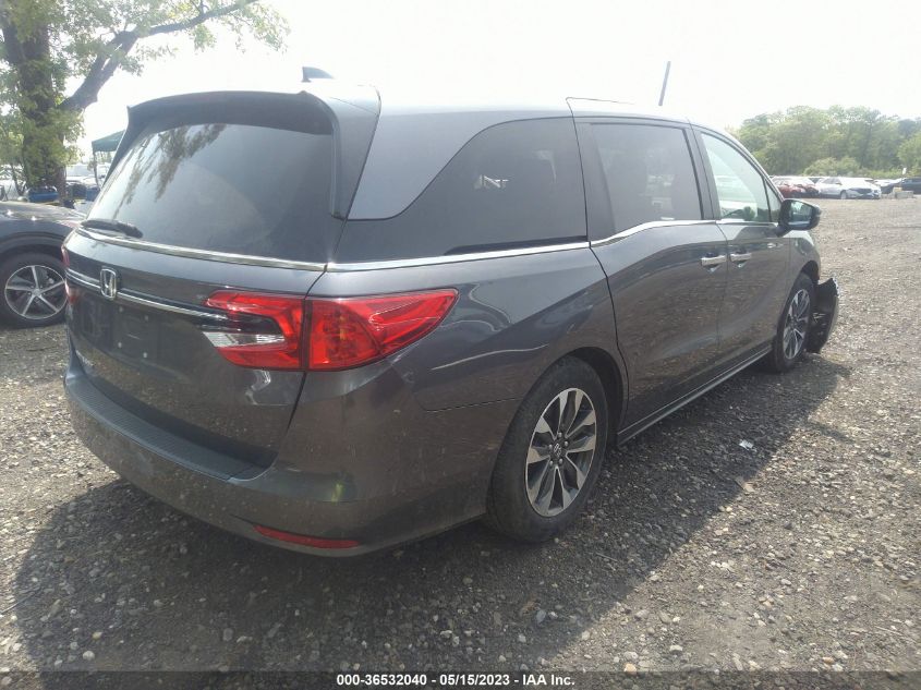 2022 HONDA ODYSSEY EX-L - 5FNRL6H77NB040443