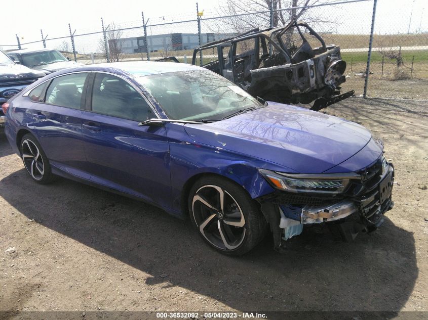 1HGCV1F37NA075481 Honda Accord SPORT