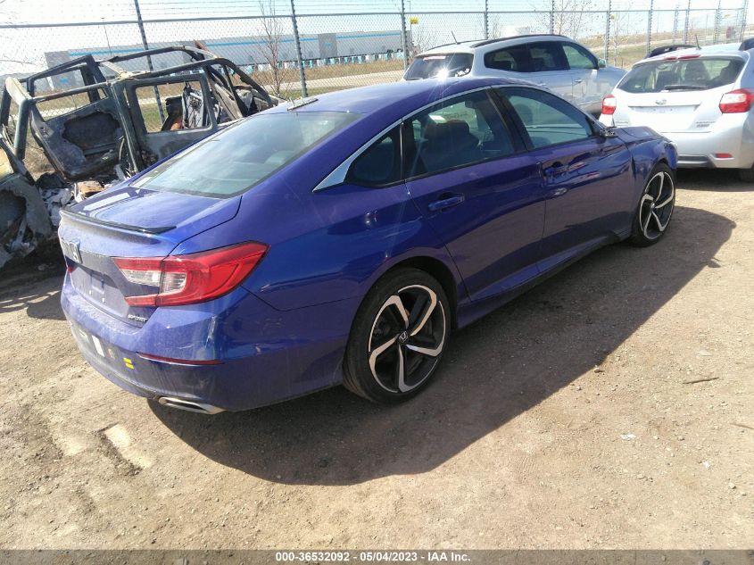 1HGCV1F37NA075481 Honda Accord SPORT 4