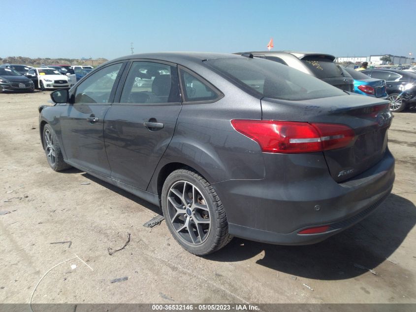 2017 FORD FOCUS SEL - 1FADP3H23HL324516