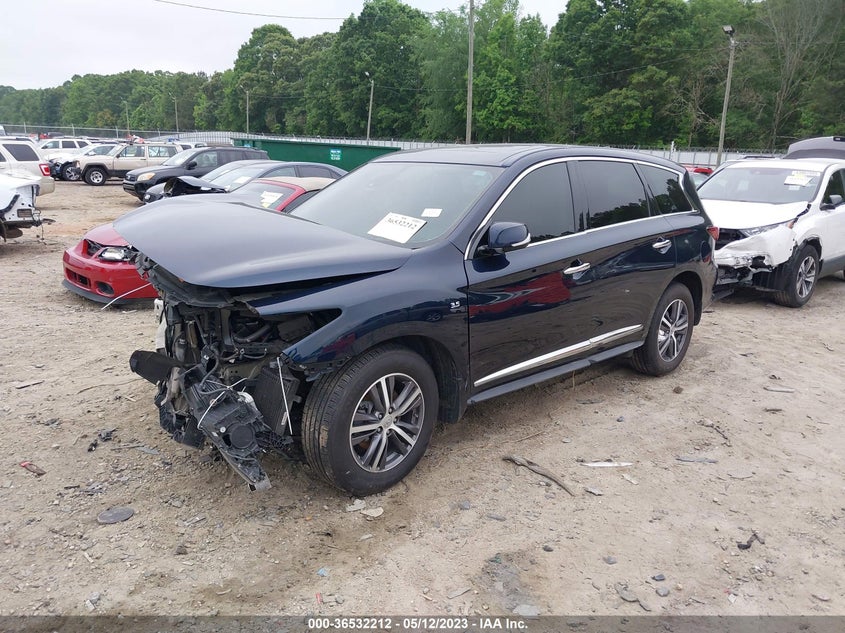 VIN 5N1DL0MM8KC528923 2019 INFINITI QX60 PURE