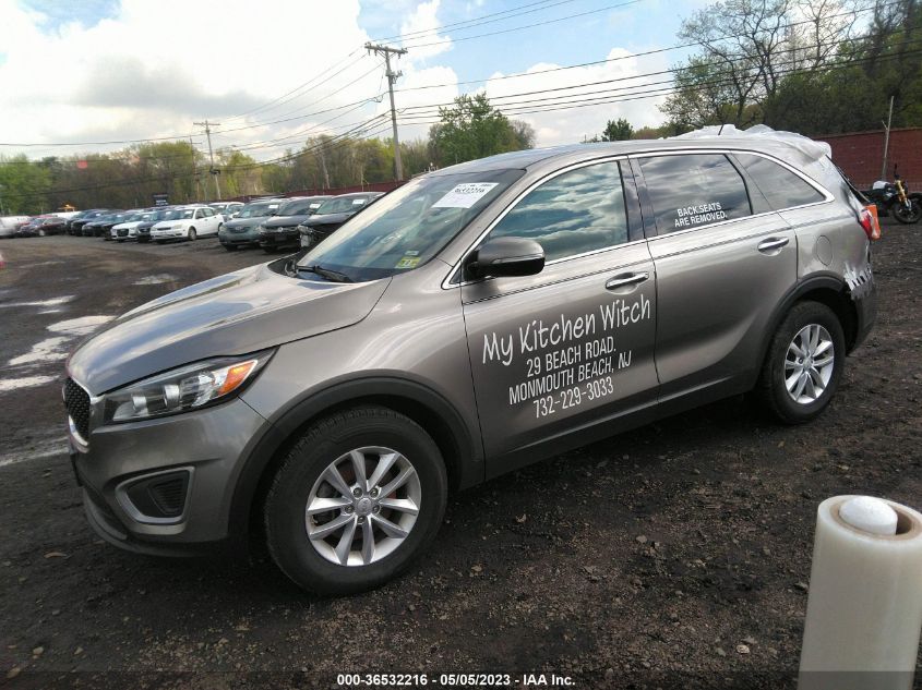 2017 KIA SORENTO L - 5XYPG4A39HG278623